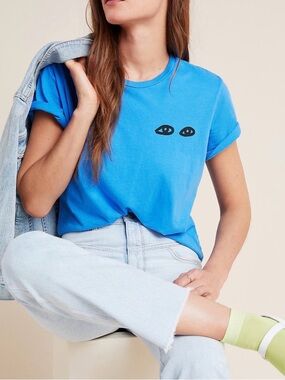 Clare V for Anthropologie Yeux oversized tee--fits a Small
